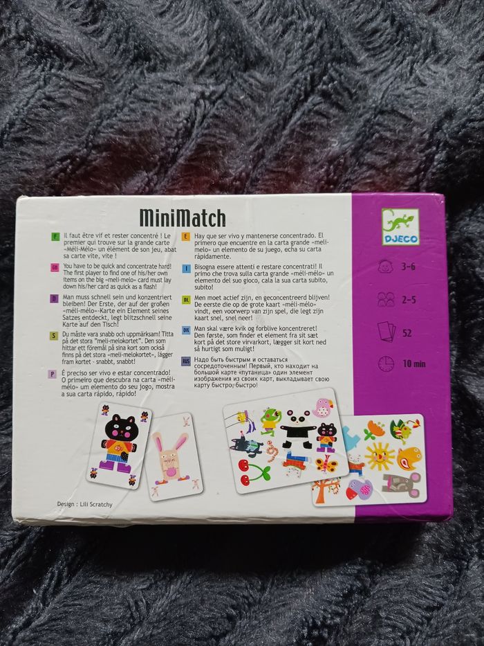 MiniMatch jeu d'observation et de rapidité - photo numéro 3