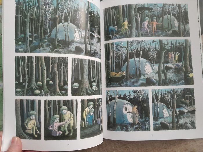 grand album école des loisirs - La grande forêt - le pays des chintiens - photo numéro 3