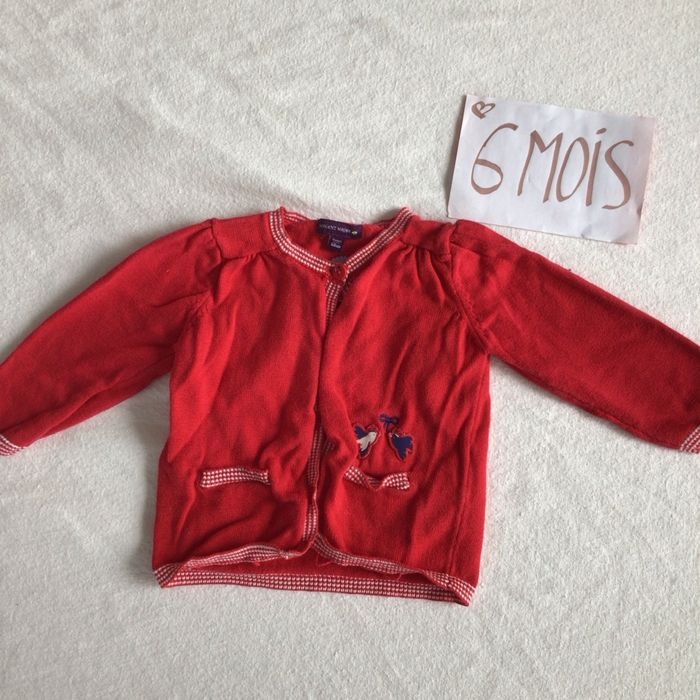 Gilet fille 6 mois
