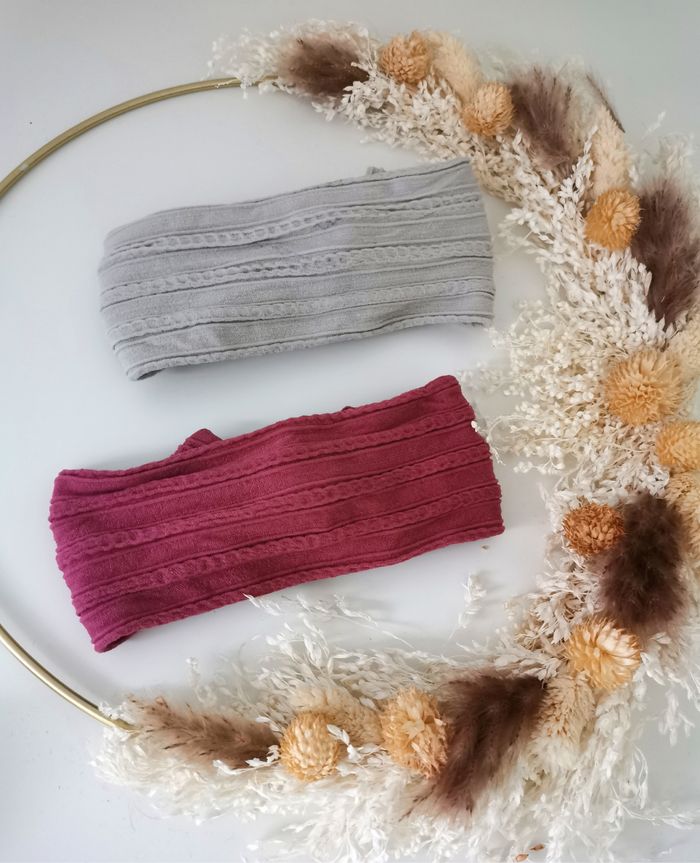 Lot de 2 bandeaux neufs petite fille ou bébé - photo numéro 5