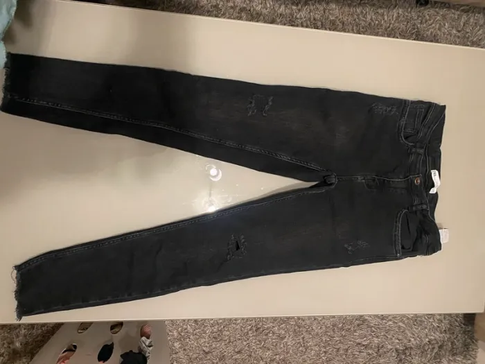 Jeans noir zara - photo numéro 3
