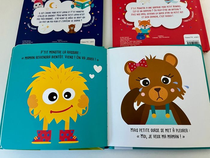 Lot livres p'tit monstres - photo numéro 2