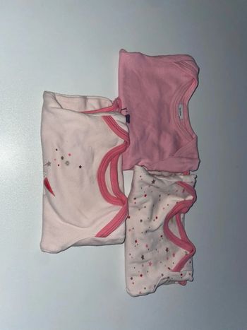 Lot de 3 bodys fille