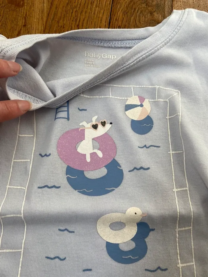 Pyjama court Baby Gap 3 ans - photo numéro 3