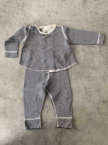 Ensemble petit bateau 12 mois