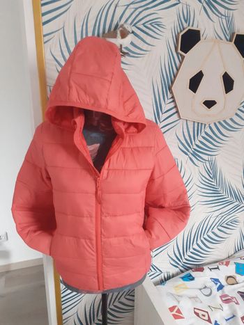 Doudoune corail XS avec capuche