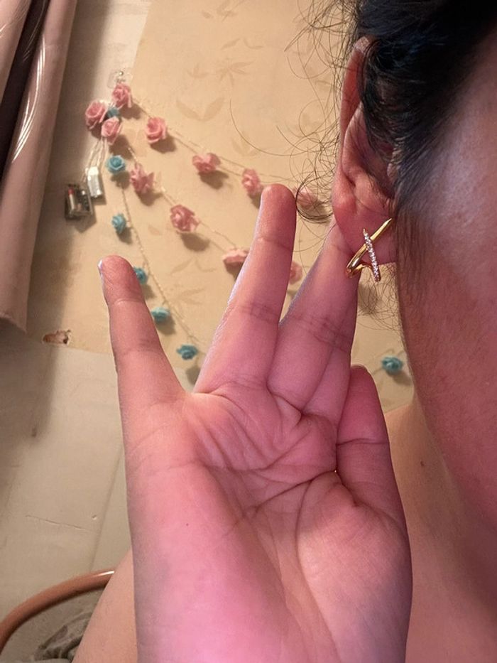 Boucles d’oreilles « Sloane Pave » - photo numéro 2