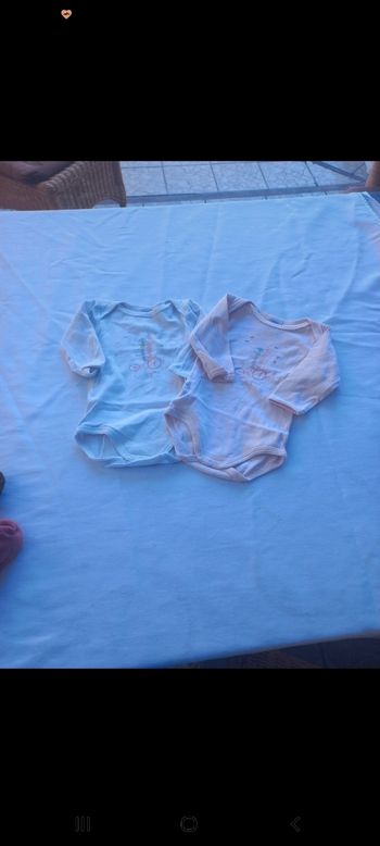 Lot de 2 bodies fille