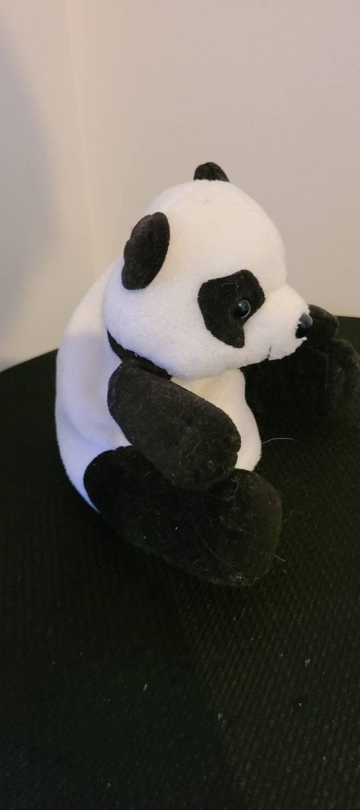 Peluche panda TY Beanie Baby pas d'étiquette - photo numéro 5
