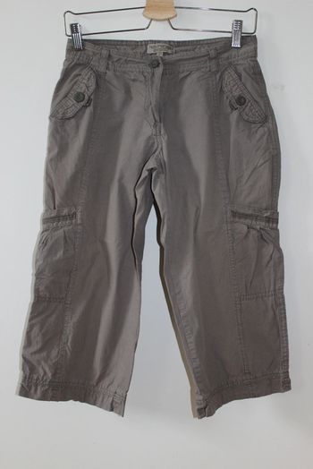 Jolie pantacourt gris Gémo