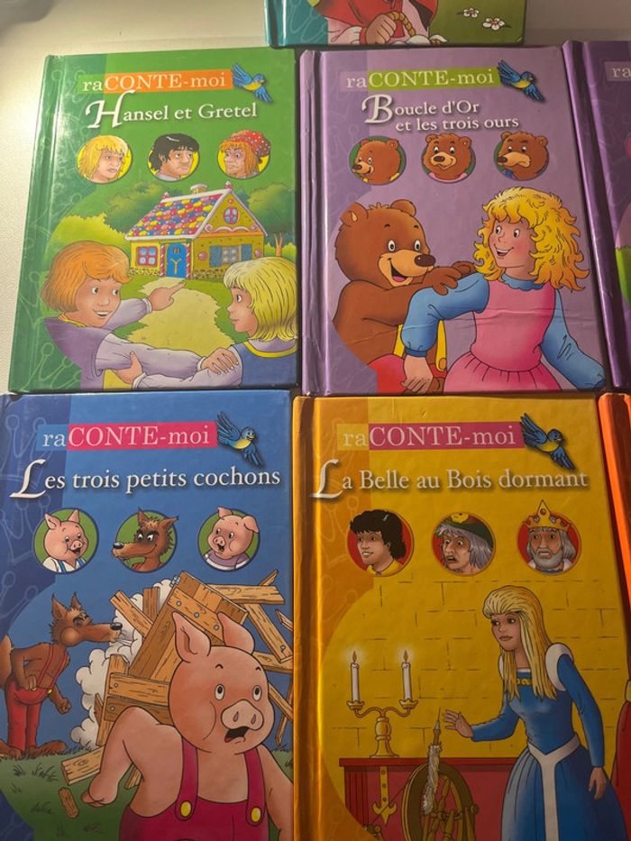 lot de 7 livres « raCONTE-moi »