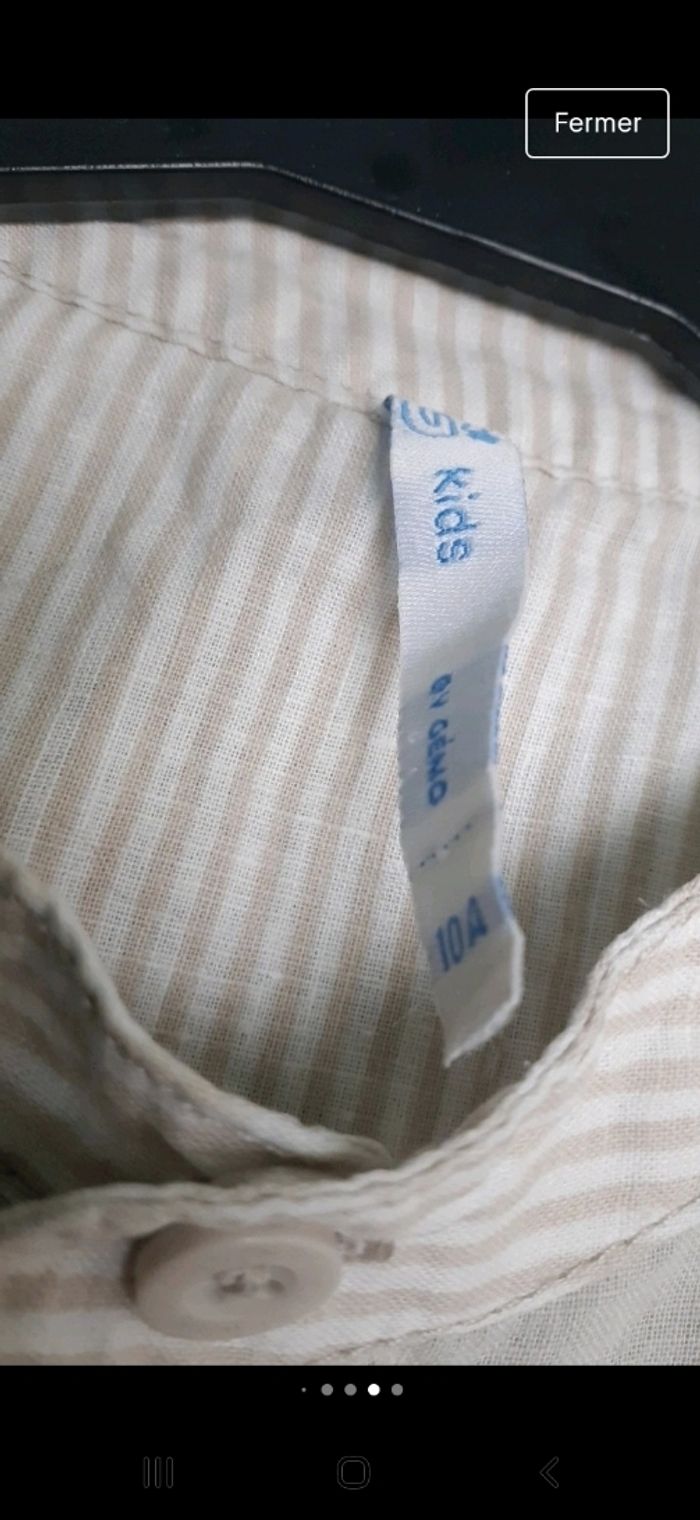 Chemise 10 ans - photo numéro 5