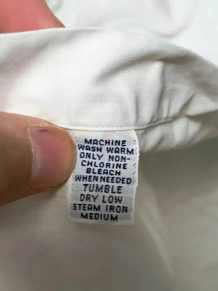 Chemise Ralph Lauren Yarmouth Blanche - Vintage Y2K - Logo Brodé - photo numéro 8