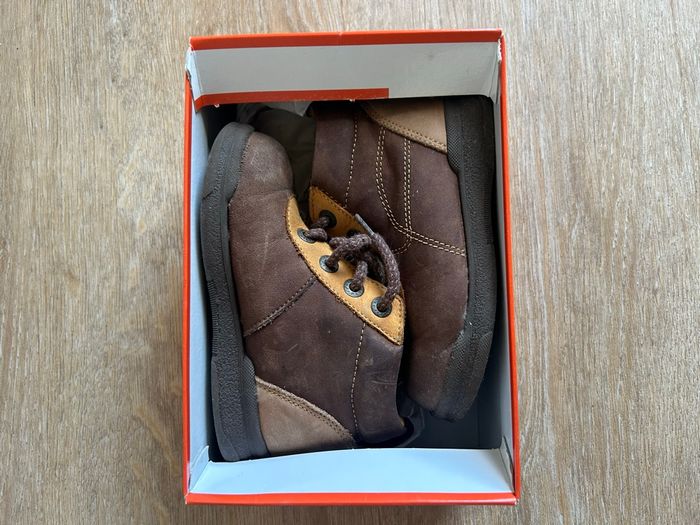 Chaussures garçon Petit Pirate taille 23 cuir – marron/beige avec boîte - photo numéro 4