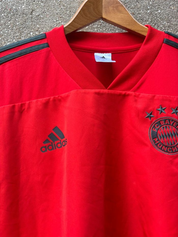 🔴 Maillot d’Entraînement Adidas FC Bayern Munich – Saison 2018/2019 🔴 - photo numéro 4