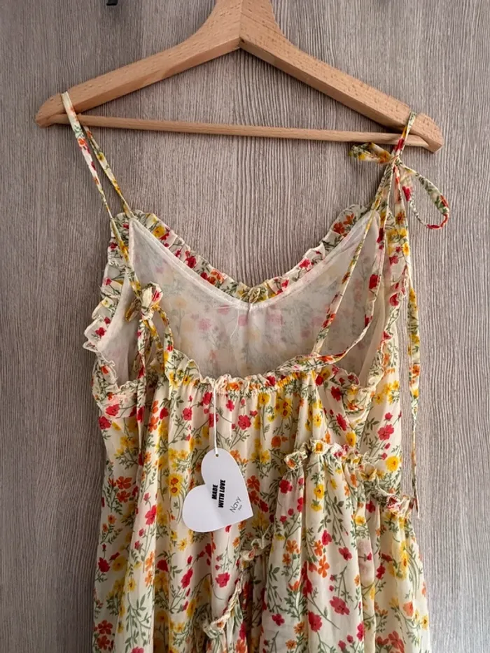 🌼 Robe longue fleurie – esprit bohème chic 🌼 T36/38 - photo numéro 9