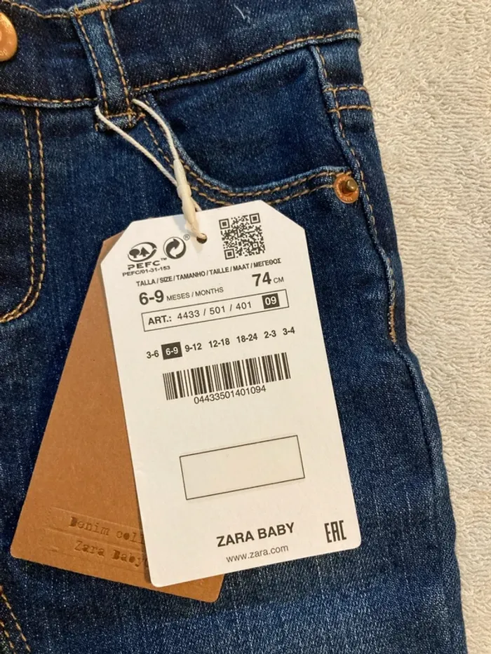 Jeans neuf 9 mois - photo numéro 2