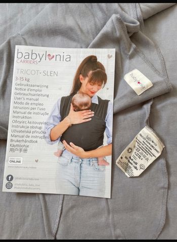 Echarpe de portage Babylonia Slen organic