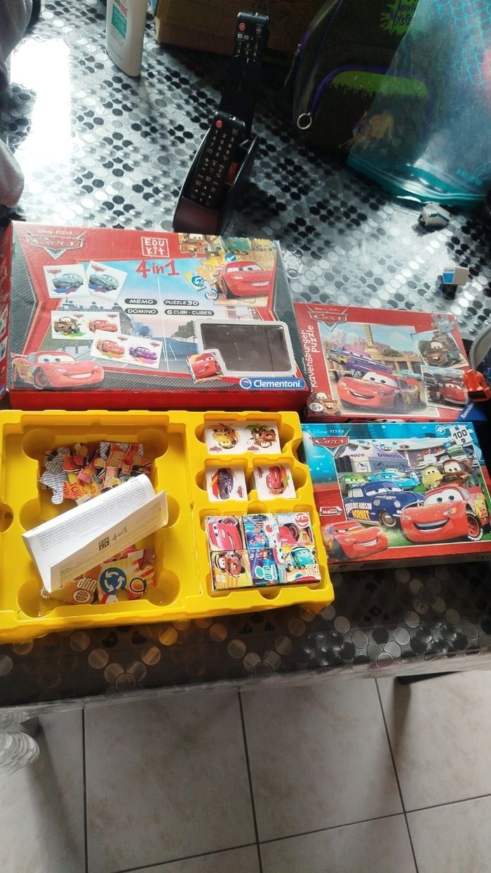 Lot edu kit cars + puzzles - photo numéro 3