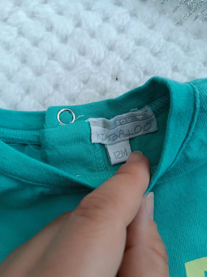 🔸 T-shirt Sans Manches Kimbaloo – 12 Mois 🔸 - photo numéro 2