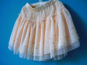 jupe Fille 12 ans tape à l'oeil tutu etoile rose beige neuve
