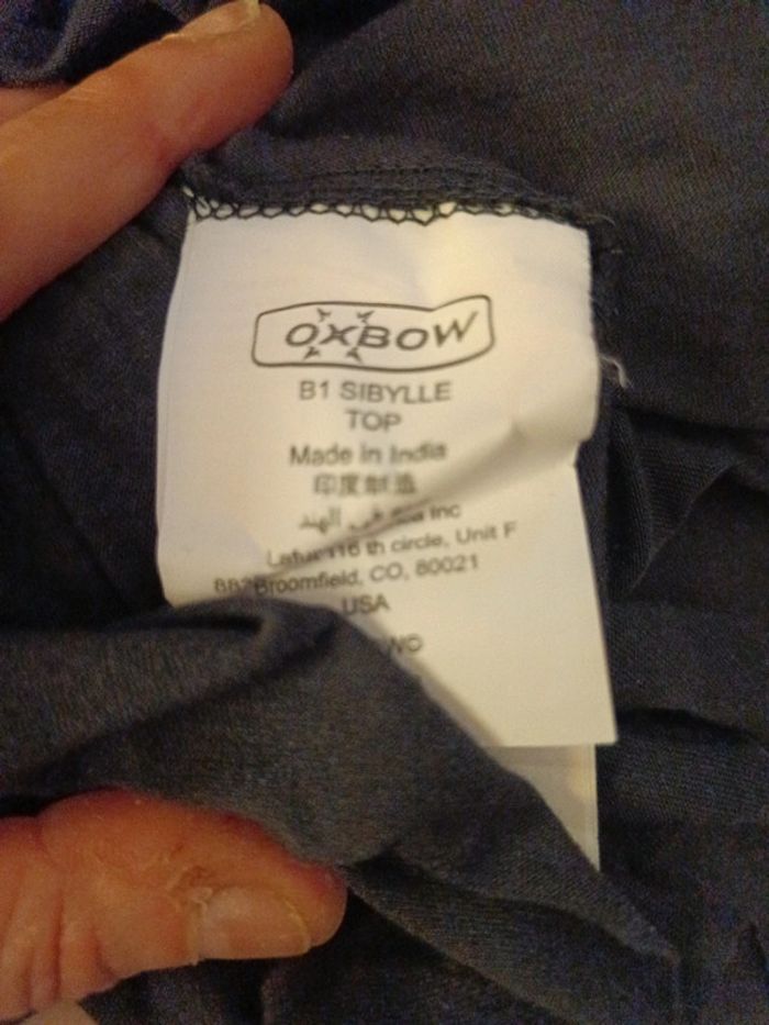 Haut gris foncé " Oxbow" en T.1 (36) - photo numéro 11