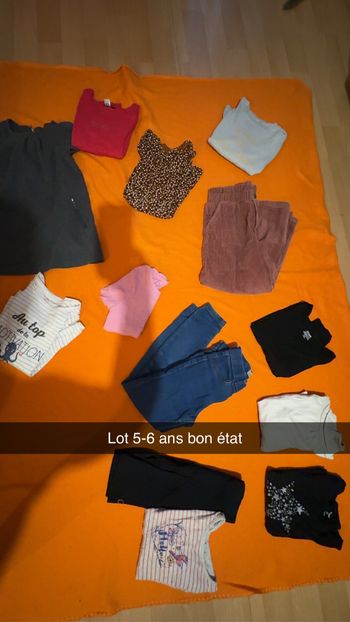 Lot fille 5-6 ans
