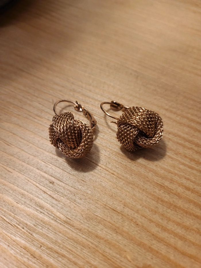 Lot de deux paires de boucles d'oreilles - photo numéro 2