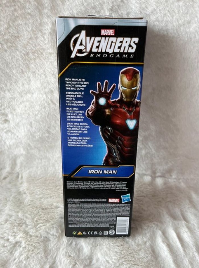 Figurine articulée Iron man 30 cm Marvel - Titan hero series HASBRO - photo numéro 5