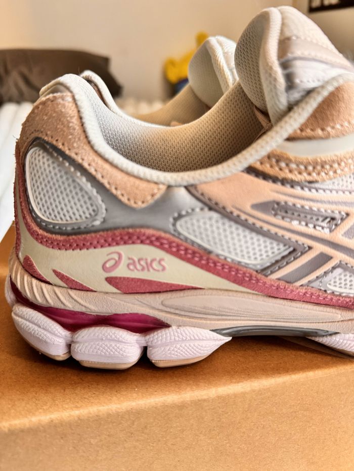 Baskets Asics Gel-NYC mixe- Rose poudré / Beige crème - photo numéro 5