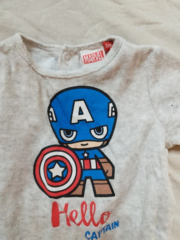 Pyjama Captain America - photo numéro 2