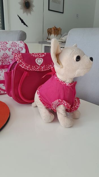 Peluche Chien interatif chichi love