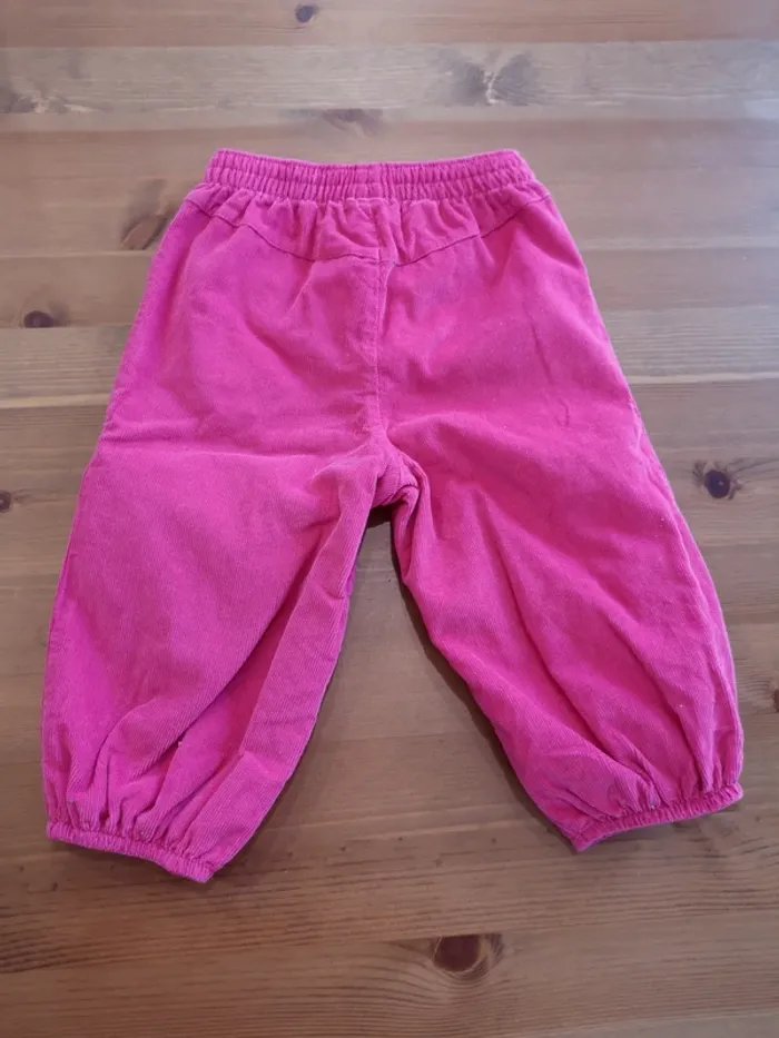 Pantalon velours 9 mois - photo numéro 2