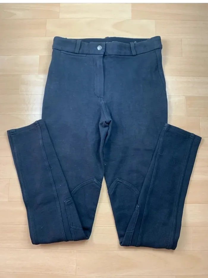 Pantalon d’équitation Fouganza – Noir – Taille 36 - photo numéro 2