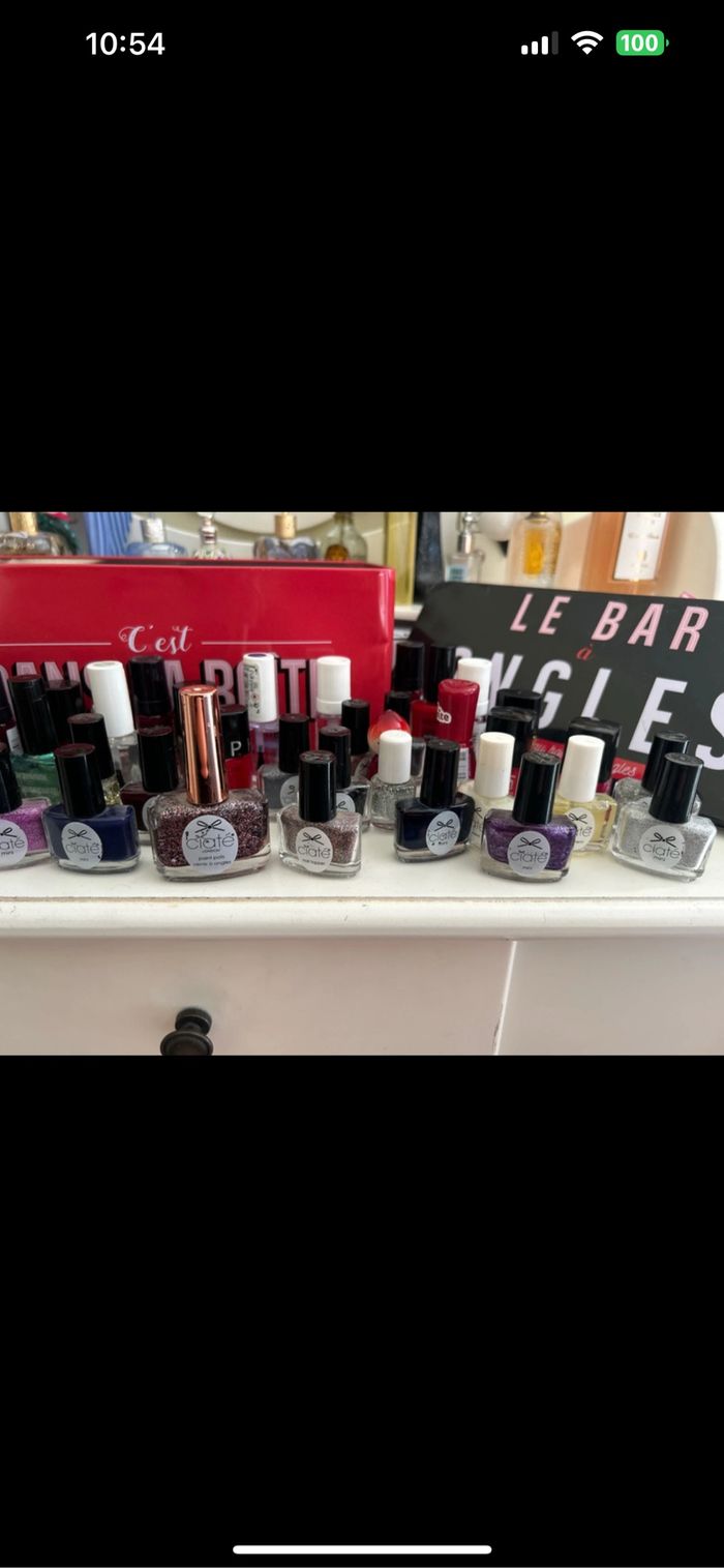 Lot de 40 vernis + boite offerte - photo numéro 3