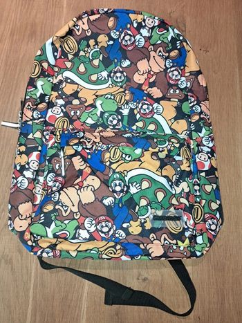 Nintendo : Sac à dos école (état neuf)