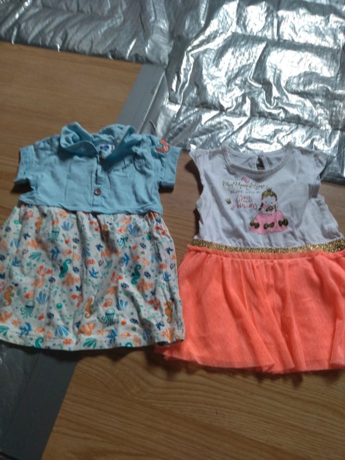 Lot robe fille 18 mois