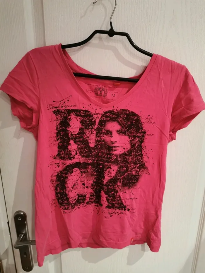 Tee shirt M femme rock