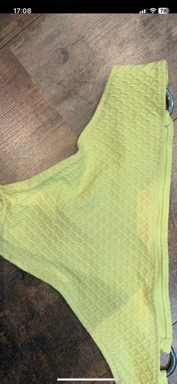 Maillot de bain jaune anis - photo numéro 3