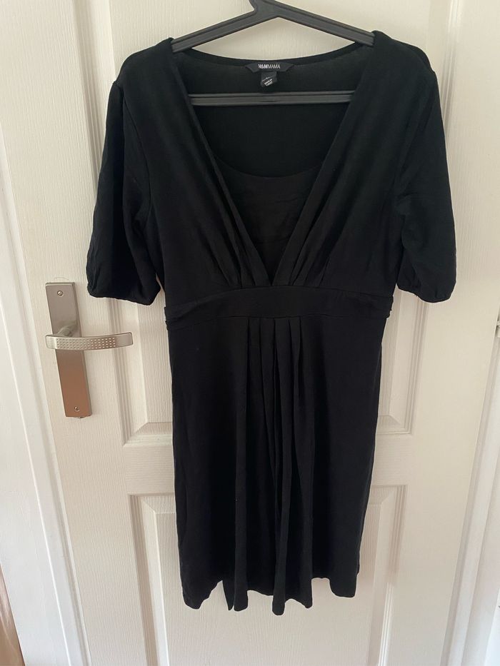 Robe grossesse noire H&M Mama taille 38 - photo numéro 3