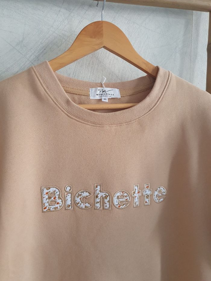 Sweat " Bichette " Taille XL - photo numéro 2
