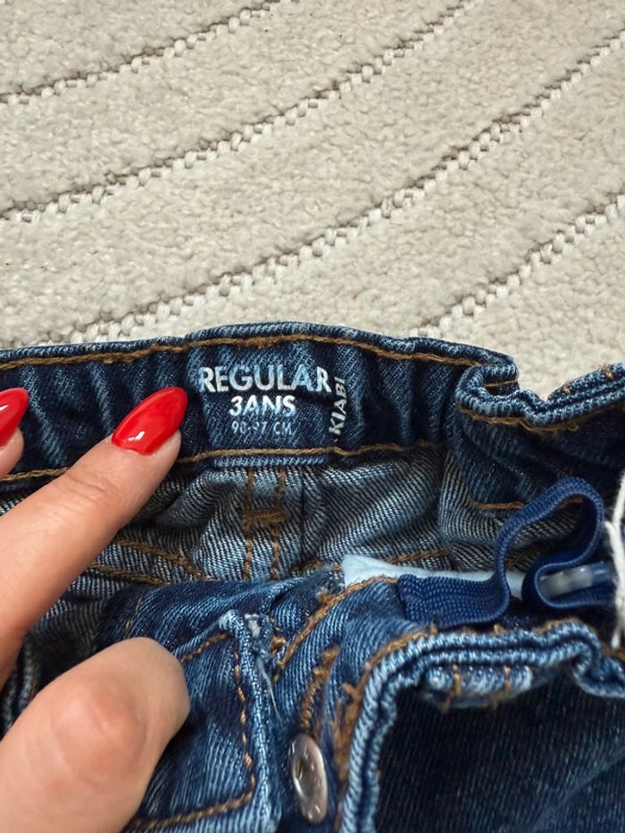 Lot de 2 jeans Kiabi 3 ans - photo numéro 2