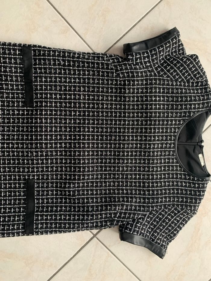 Robe noir motif blanc - photo numéro 5