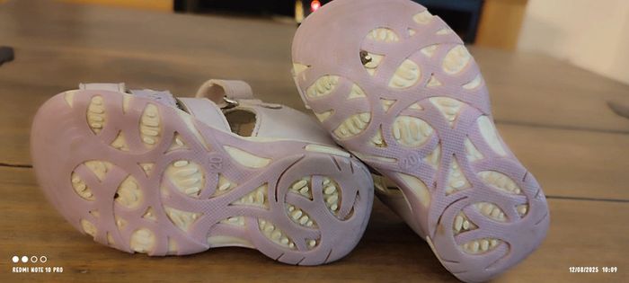 Sandales bébé fille Creeks rose pâle – pointure 20 - photo numéro 4
