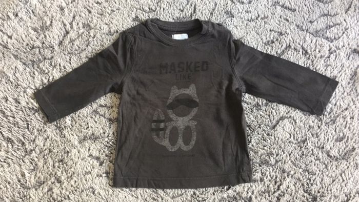 Teeshirt manches longues Okaïdi - 12 mois