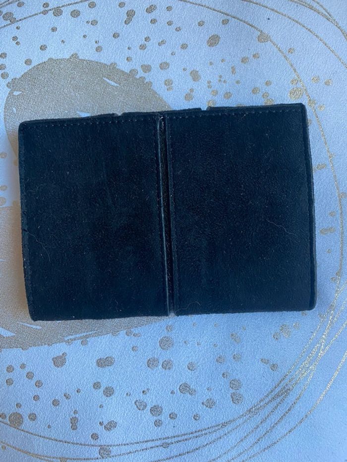 Porte monnaie noir Bonobo neuf - photo numéro 4