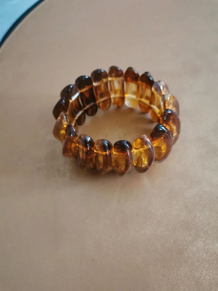 Bracelet style Vintage marron - photo numéro 2