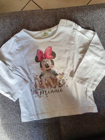 Tee-shirt Minnie 12 mois