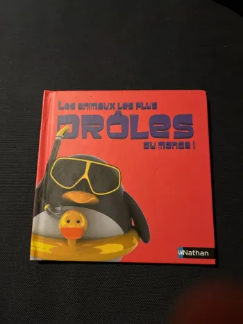 Livre pour enfants macdo les animaux les plus drôles du monde