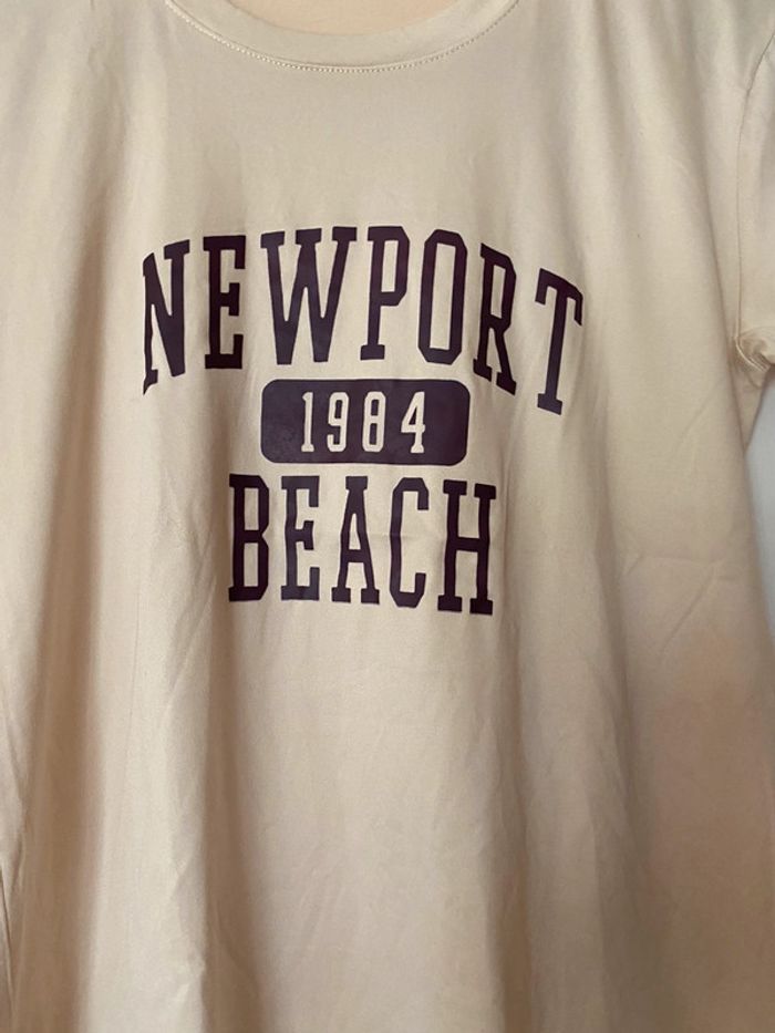 Tee-shirt Newport beach-volleys - photo numéro 2